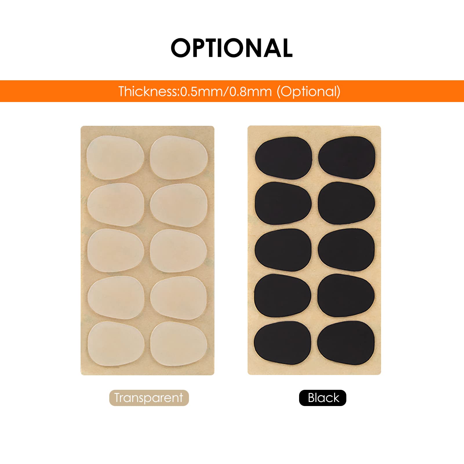 10pcs Saxophone Mouthpiece Cushion Patches - Soft Pads for Alto/Tenor Sax - Reduce Bite Pressure & Improve Comfort - Perfect for Practice, Performances & Long Playing Sessions