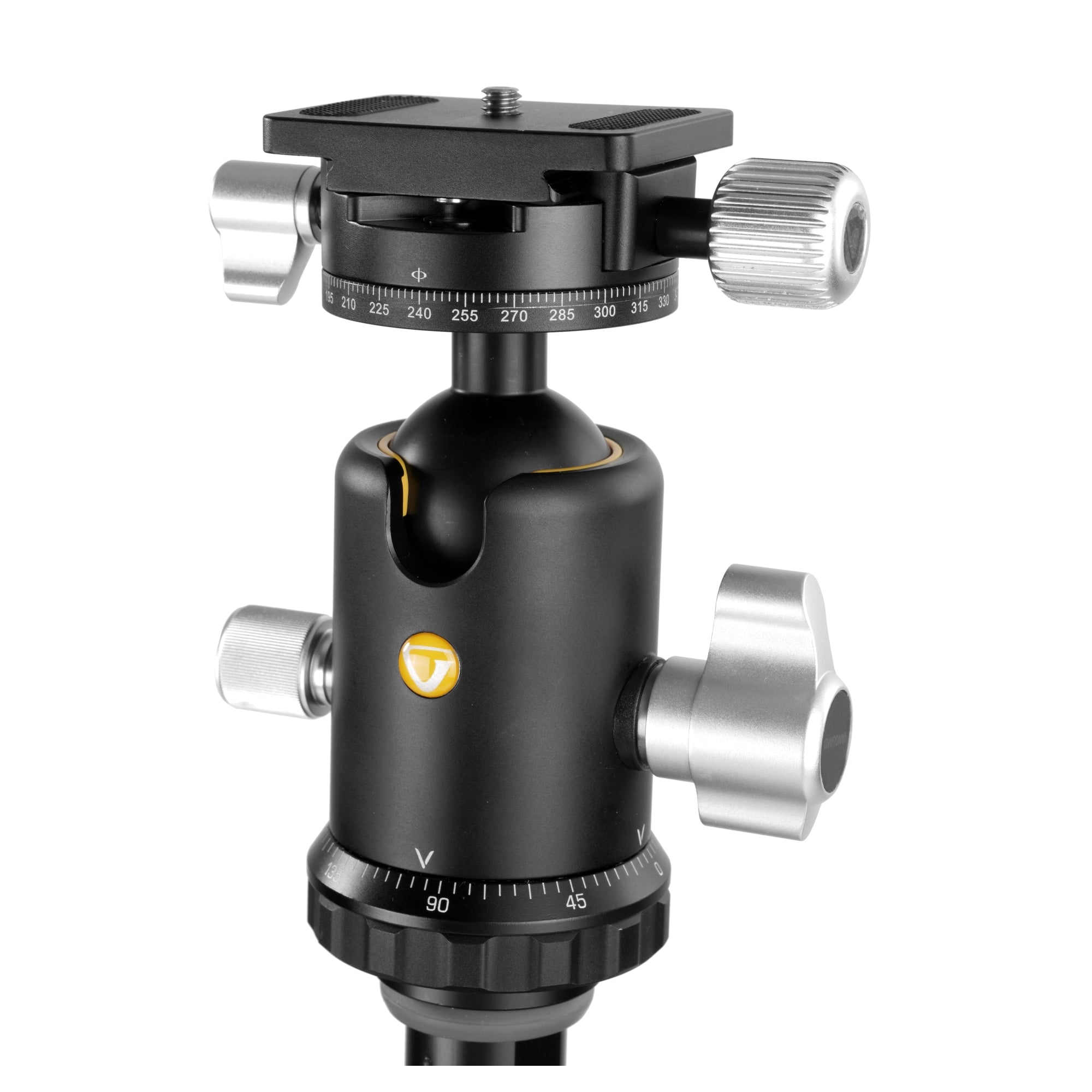 VEO 3+ 303ABS Aluminum Tripod with Dual Axis Ball Head - Lightweight & Sturdy Camera Stand for DSLR, Mirrorless, Video Shooting - Perfect for Travel, Photography & Vlogging
