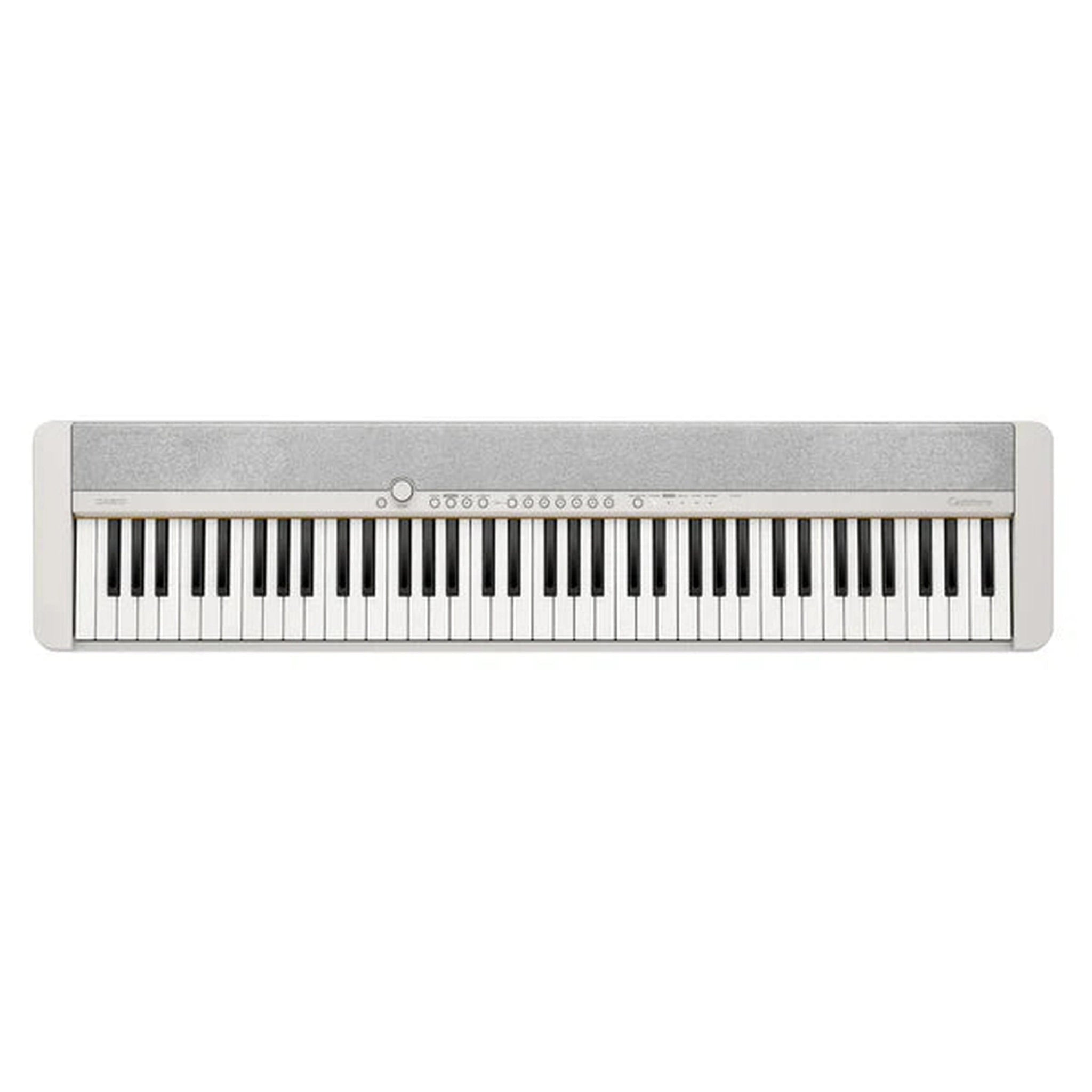 Casio CTS1 76-Key Casiotone Keyboard - 76 Note Portable Digital Piano with Built-in Speakers (White) - Perfect for Beginners, Home Practice & Music Education
