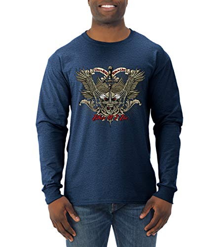 Vintage Heather Navy