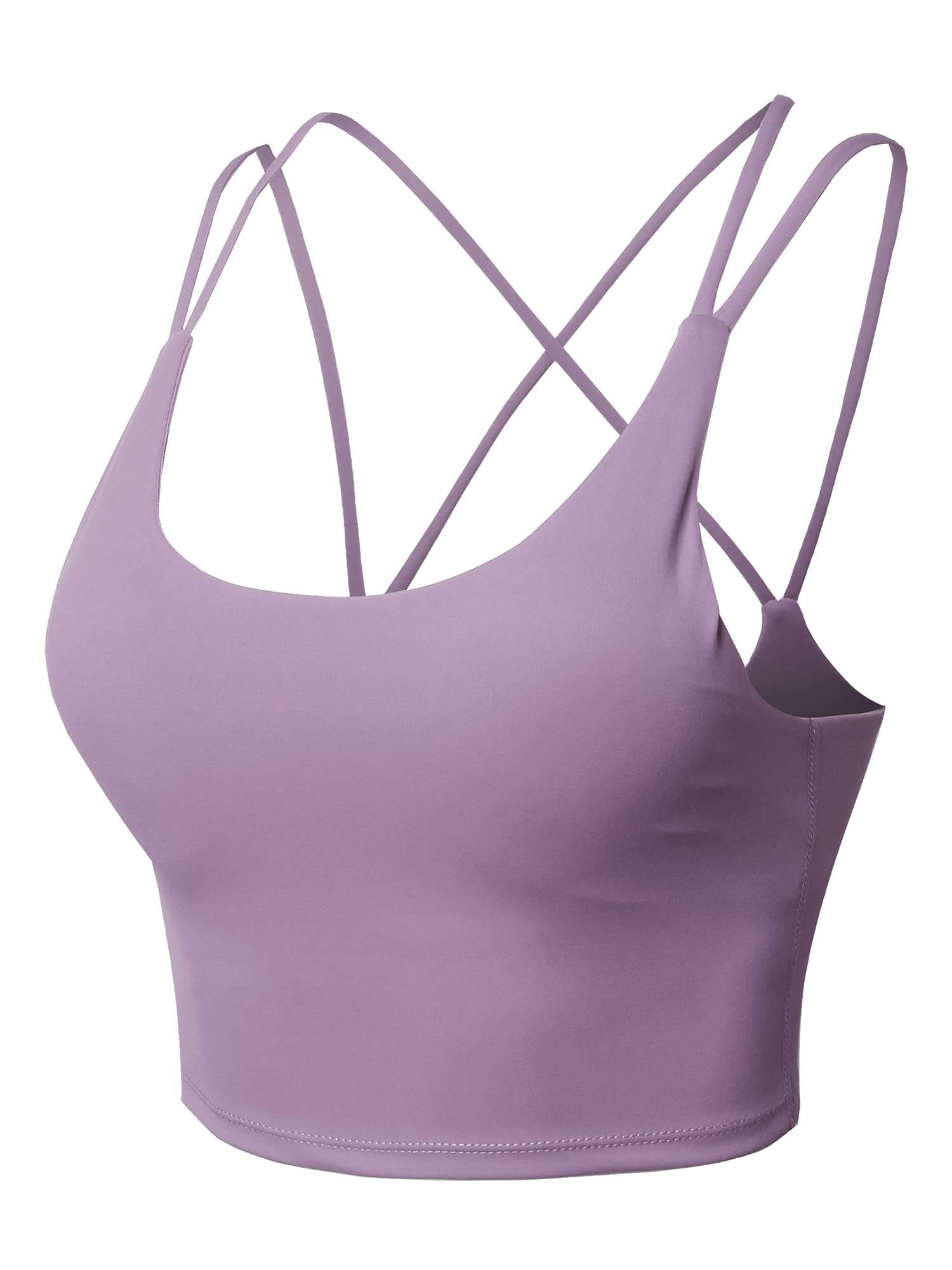 Women's High Impact Sports Bra with Removable Padded - Supportive Workout Top for Running, Yoga & Gym - Comfortable Daily Wear for Active Women