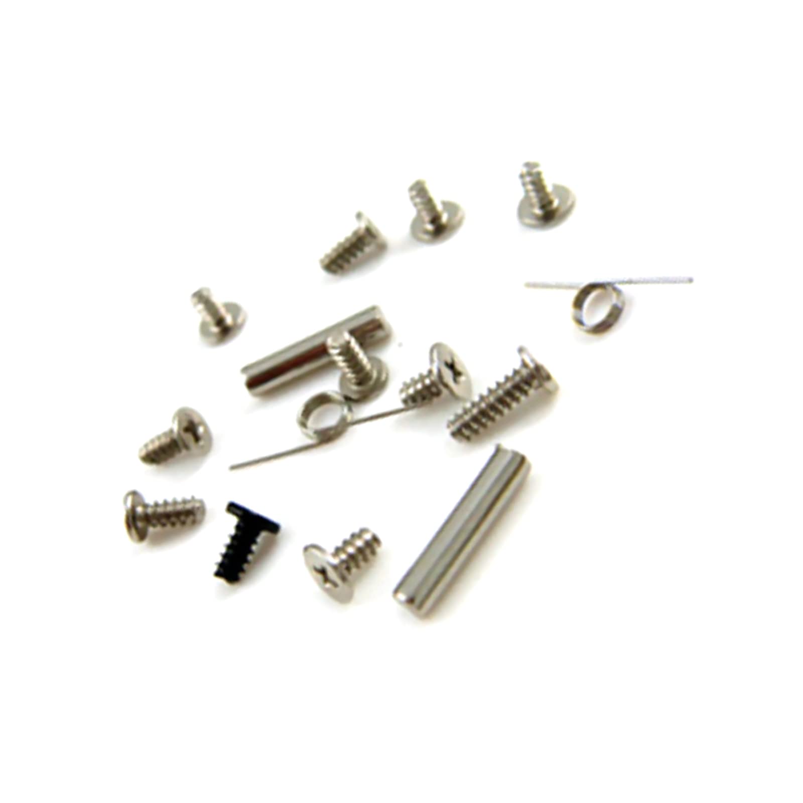 Original Nintendo DS Lite DSL NDSL Replacement Screw & Spring Set - High Quality Repair Parts Accessories Kit for DIY Fixes & Maintenance