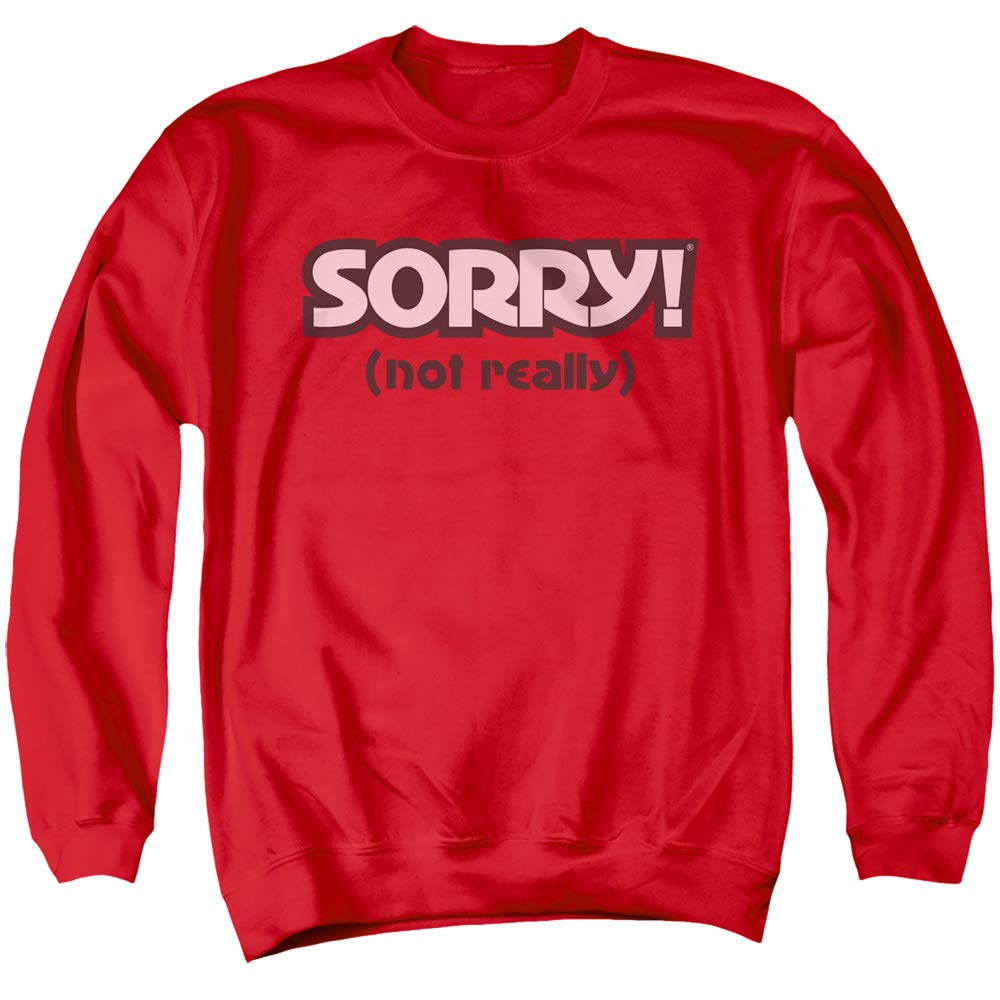 Sorry Not Sorry Unisex Crewneck Sweatshirt - Comfortable Cotton Pullover for Men & Women | Casual Streetwear, Lounge Wear, Gift Idea