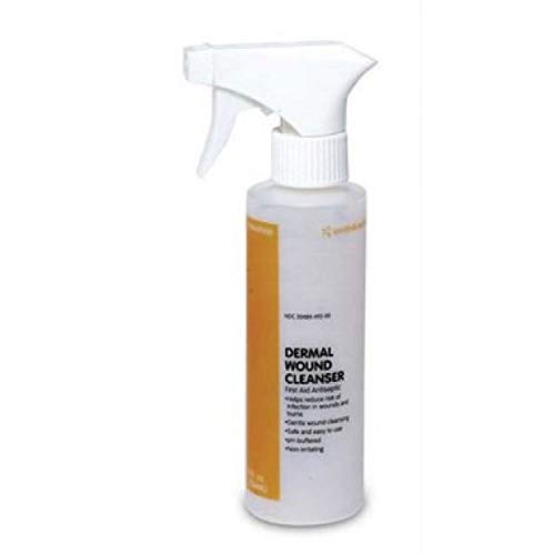 Smith & Nephew 449000 Sterile Wound Cleanser Spray for First Aid & Skin Care - 8 oz Wound Wash for Cuts, Scrapes & Burns - Medical Grade Saline Solution for Wound Irrigation & Hygiene