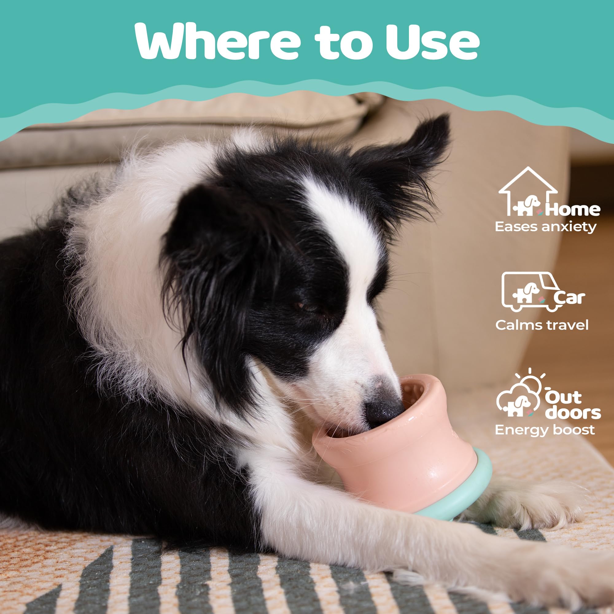 Interactive Dog Puzzle Toys for Large & XL Breeds - Detachable, Easy-Clean Enrichment Toys to Keep Dogs Busy & Stimulated | Perfect for Crate Training, Separation Anxiety & Mental Stimulation