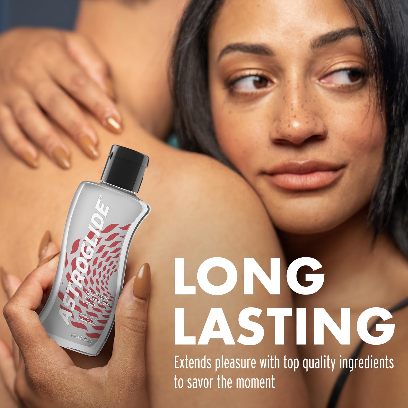 Astroglide Water-Based Personal Lubricant (5oz) - Long-Lasting Sex Lube for Men, Women & Couples - Enhances Intimacy & Sensation - Easy Clean Up - Perfect for Massage, Foreplay & Couples' Night