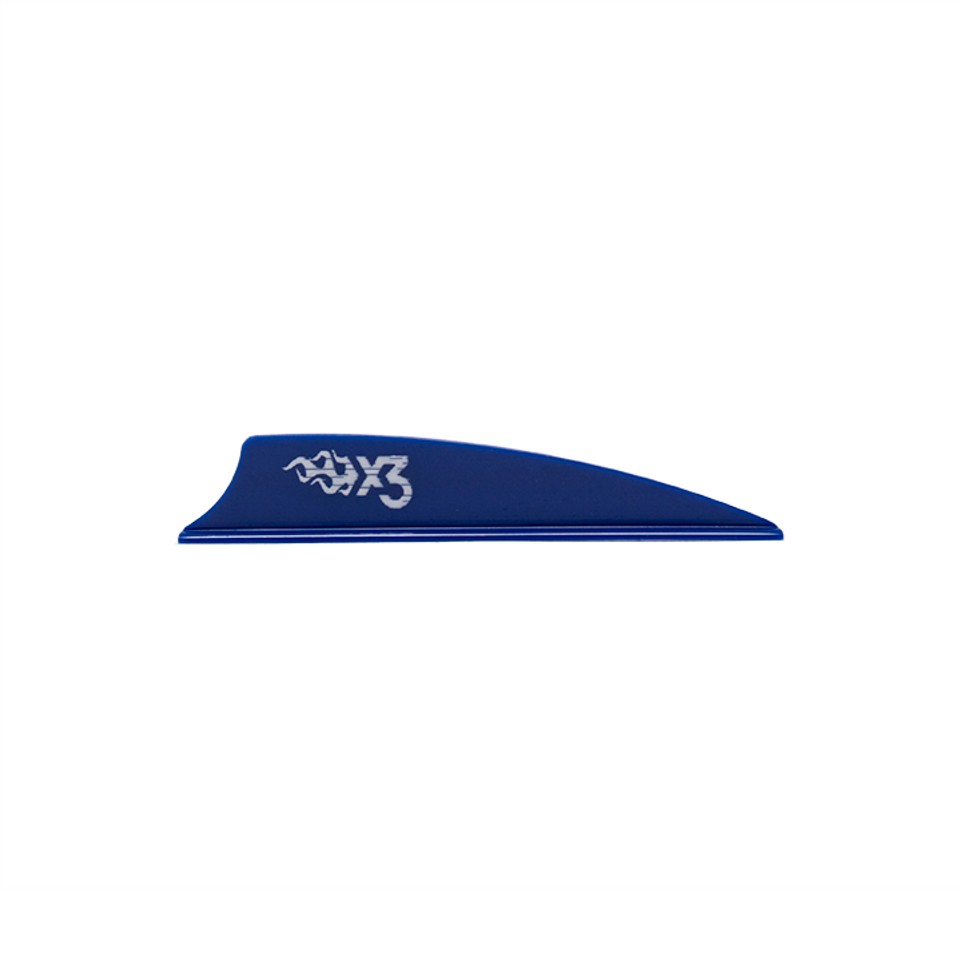 Bohning X3 Vanes - High-Performance Archery Vanes for Precision Shooting | Perfect for Target Practice, Hunting, and Competitive Archery