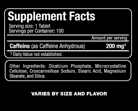 ALLMAX Caffeine 200mg Capsules - Premium Energy & Focus Supplement for Workouts, Study & Productivity - Vegan, Non-GMO, Gluten-Free