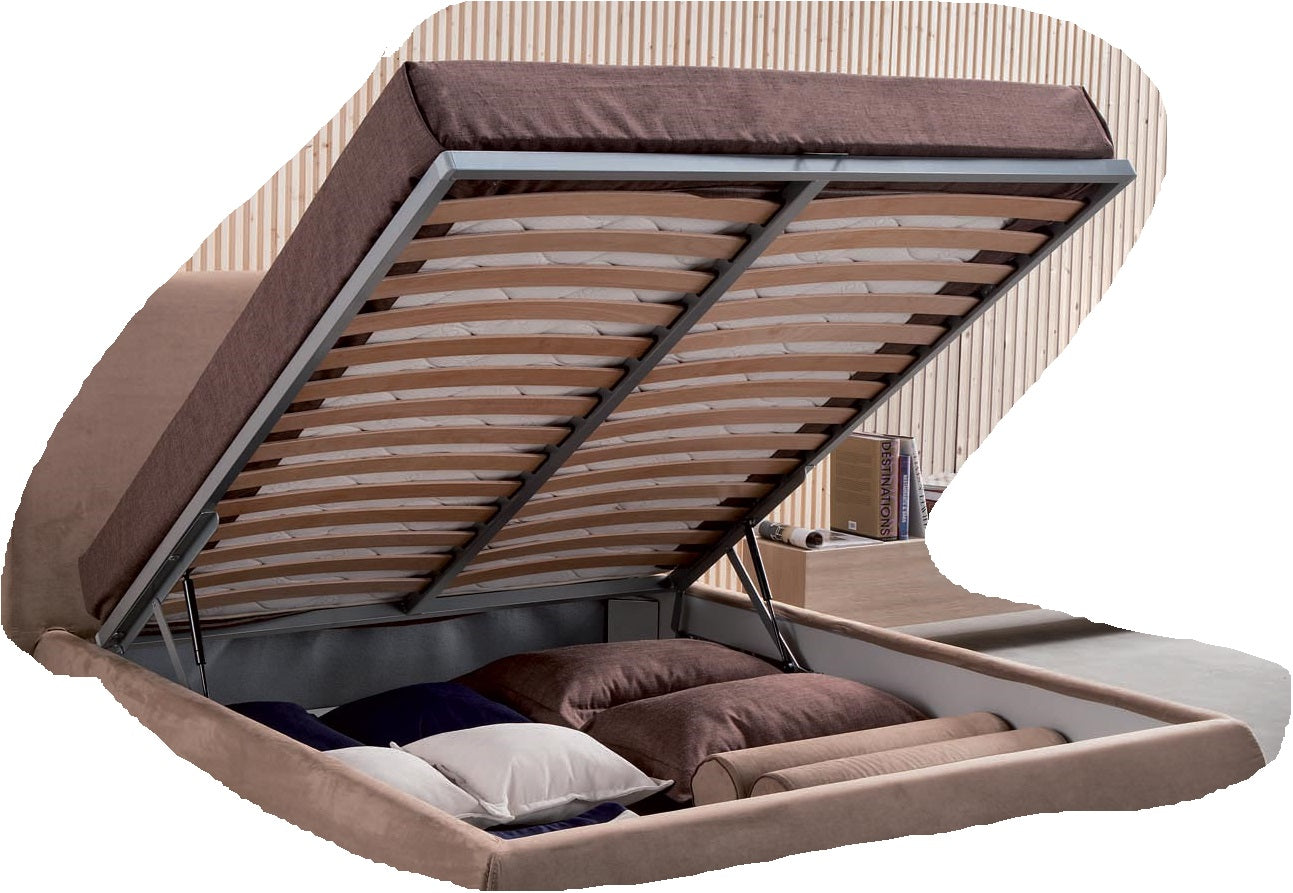 Novaluna Luxury Bed - Premium Italian-Made Bed Frame for Master Bedroom & Guest Room - Elegant & Durable Home Furniture for Modern Bedrooms
