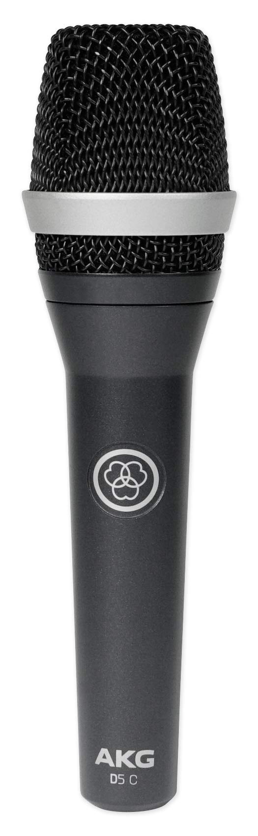 AKG D5C Pro Dynamic Cardioid Vocal Microphone with Desk Stand, Headphones & Cable - Professional Studio Recording, Live Performances & Podcasting