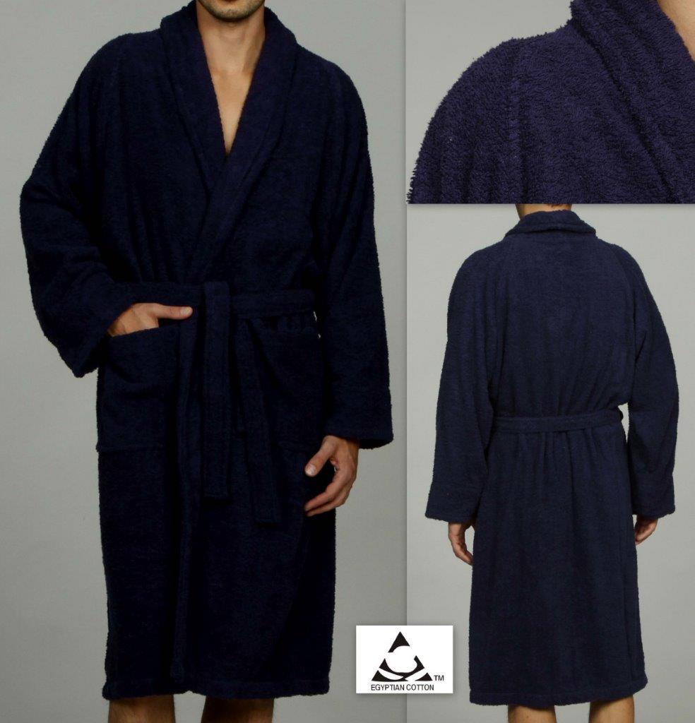 Premium Cotton Ultra Soft Terry Adult Unisex Lightweight Luxury Bathrobe - Spa, Hotel & Home Relaxation Wear for Men and Women