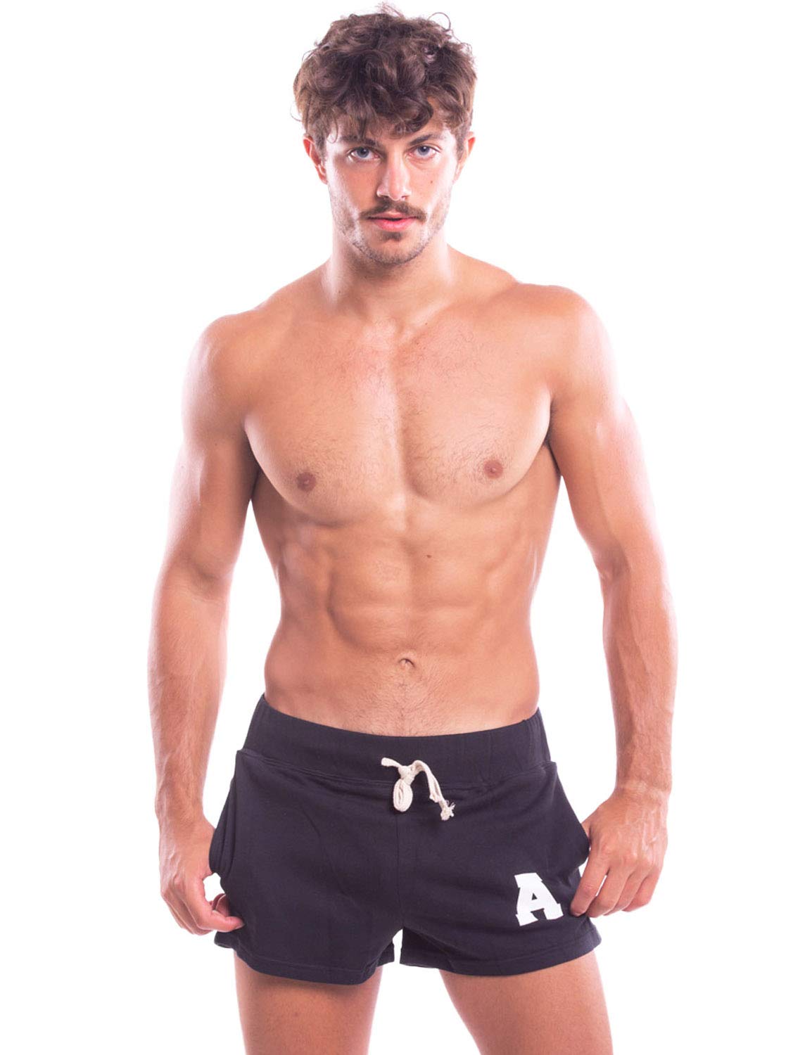 Taddlee Men's Athletic Running Shorts - Cotton Gym Training Shorts with Soft Boxer Liner, Breathable Workout Sweatpants for Jogging, Basketball & Casual Wear