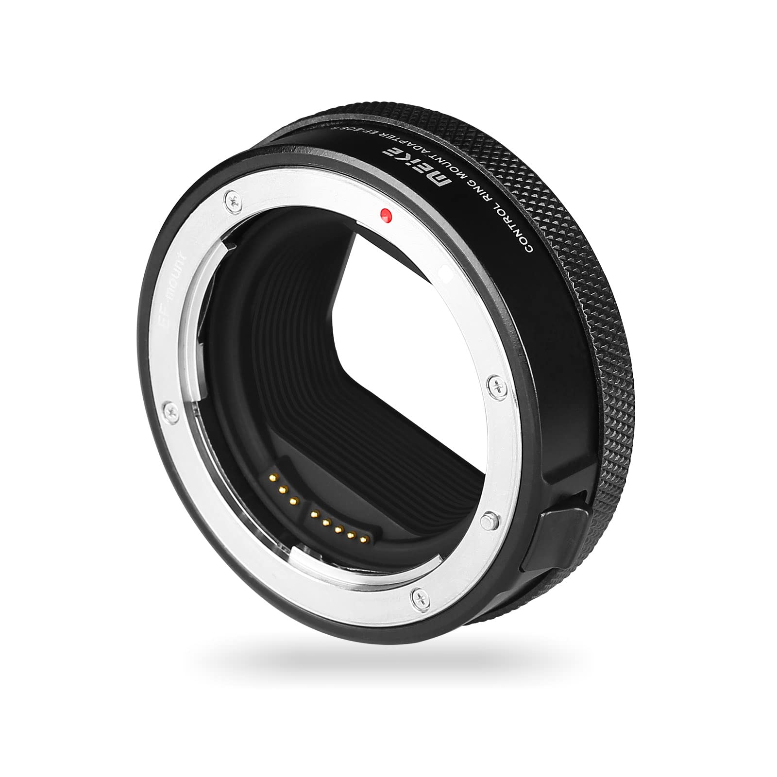 Meike MK-EFTR-B Metal Auto-Focus Mount Adapter with Control Ring - Canon EF/EF-S Lens to EOS R/RP/R5/R5C/R6/C70 Camera Converter - Perfect for Photography & Videography