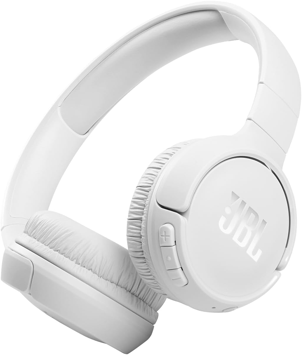 JBL Tune 510BT Wireless Bluetooth Headphones - Over-Ear Noise Cancelling Headset with 40H Playtime, Built-in Mic for Calls - Perfect for Travel, Workouts & Home Entertainment (New Model)