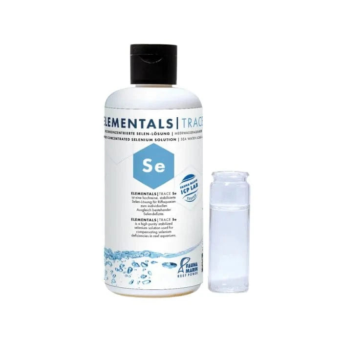 Fauna Marin Elementals Trace SE Selenium Supplement for Marine Aquariums - Essential Trace Element for Coral Growth and Fish Health in Saltwater Tanks