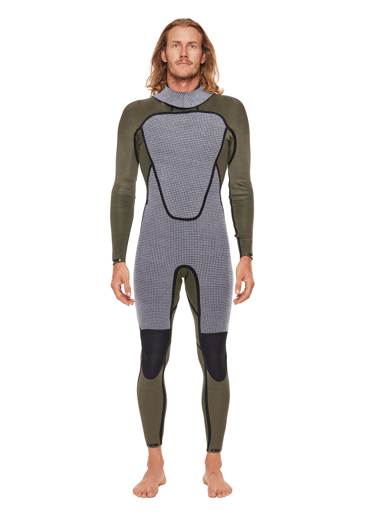 3/2mm Thermal Back Zip Wetsuit for Men & Women - Neoprene Full Body Scuba Diving Suit with Warm Lining - Perfect for Surfing, Snorkeling, and Cold Water Swimming