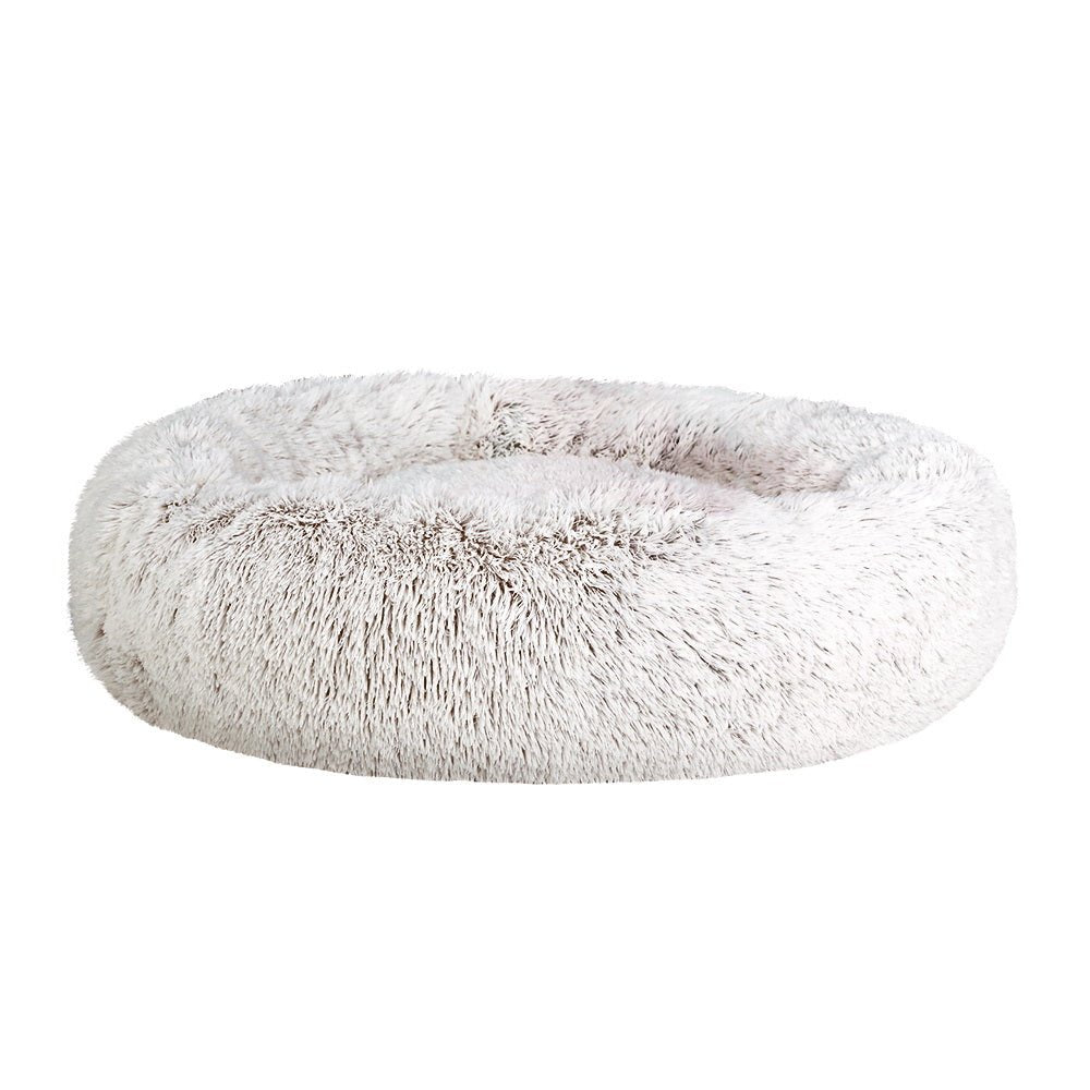 Premium Large 90cm Orthopedic Dog Bed & Cat Bed - Soft Washable White Pet Bed for Medium to Large Breeds - Perfect for Living Room, Bedroom or Kennel Use