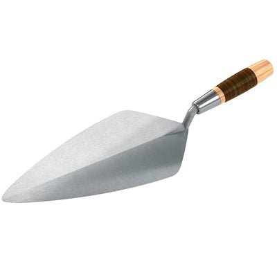 Premium Forged Brick Trowel - Heavy Duty Masonry Tool for Bricklaying, Concrete Work & Construction Projects - Perfect for DIY Home Improvement and Professional Contractors