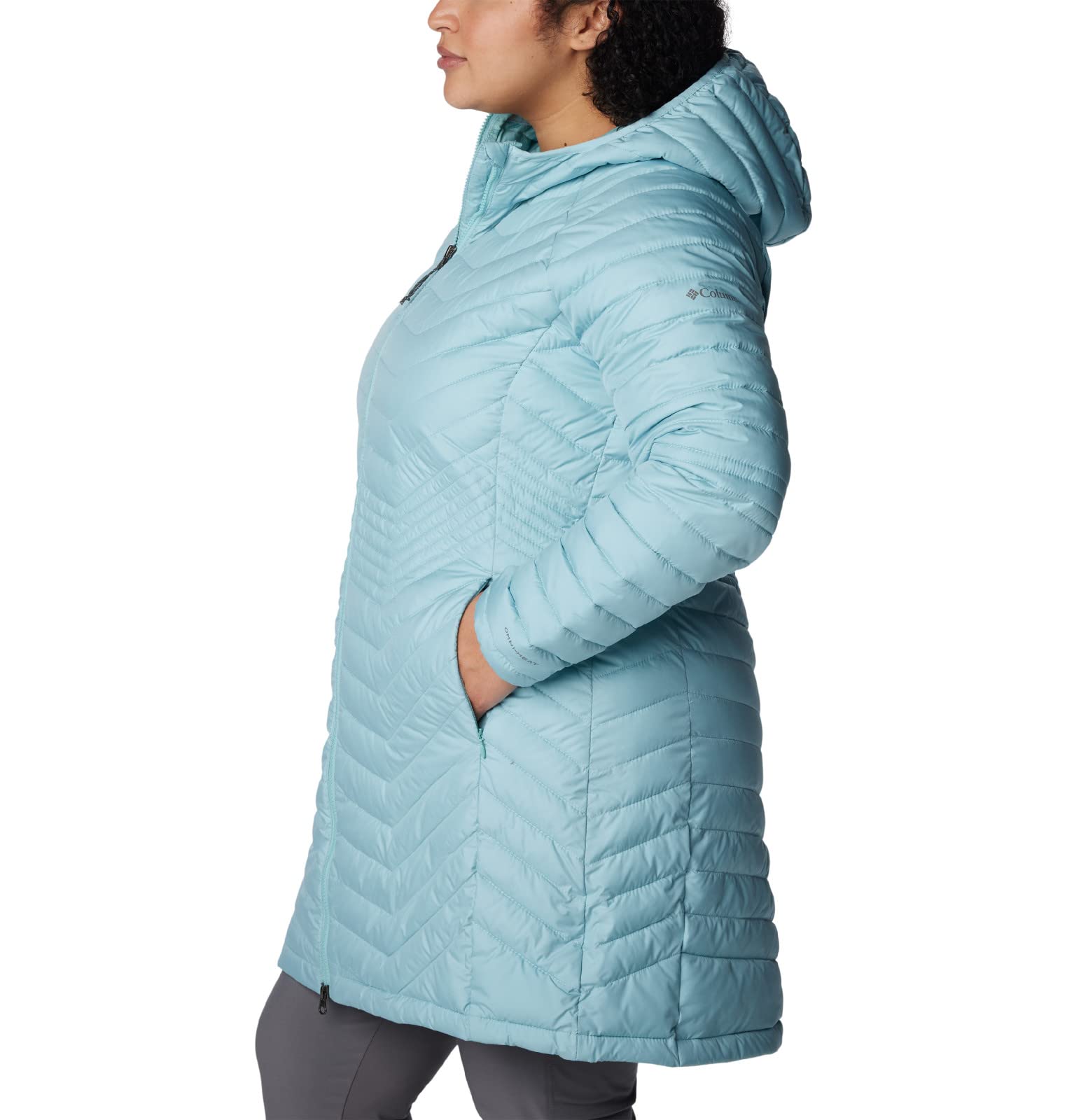 Columbia Women's Powder Lite Mid Jacket - Waterproof Winter Coat for Skiing, Snowboarding & Outdoor Activities | Lightweight Insulated Jacket for Cold Weather