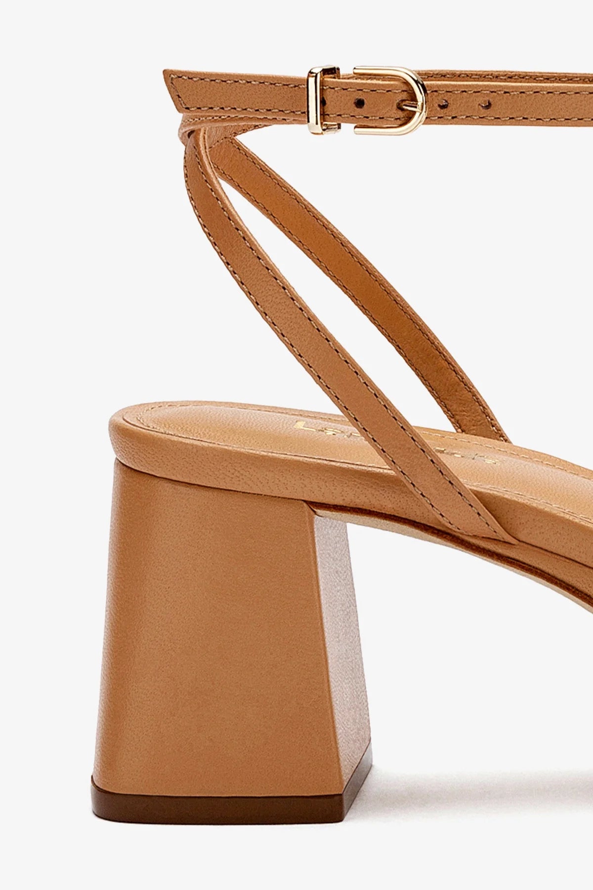 Gio Leather Sandals for Women - Comfortable Tan Leather Strappy Sandals for Casual Wear, Beach & Summer Outfits