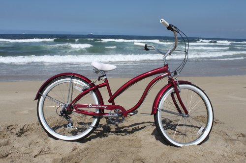 Firmstrong Bella Fashionista Women's Beach Cruiser Bicycle - Comfortable Single-Speed Bike for Casual Rides, Commuting & Seaside Cycling