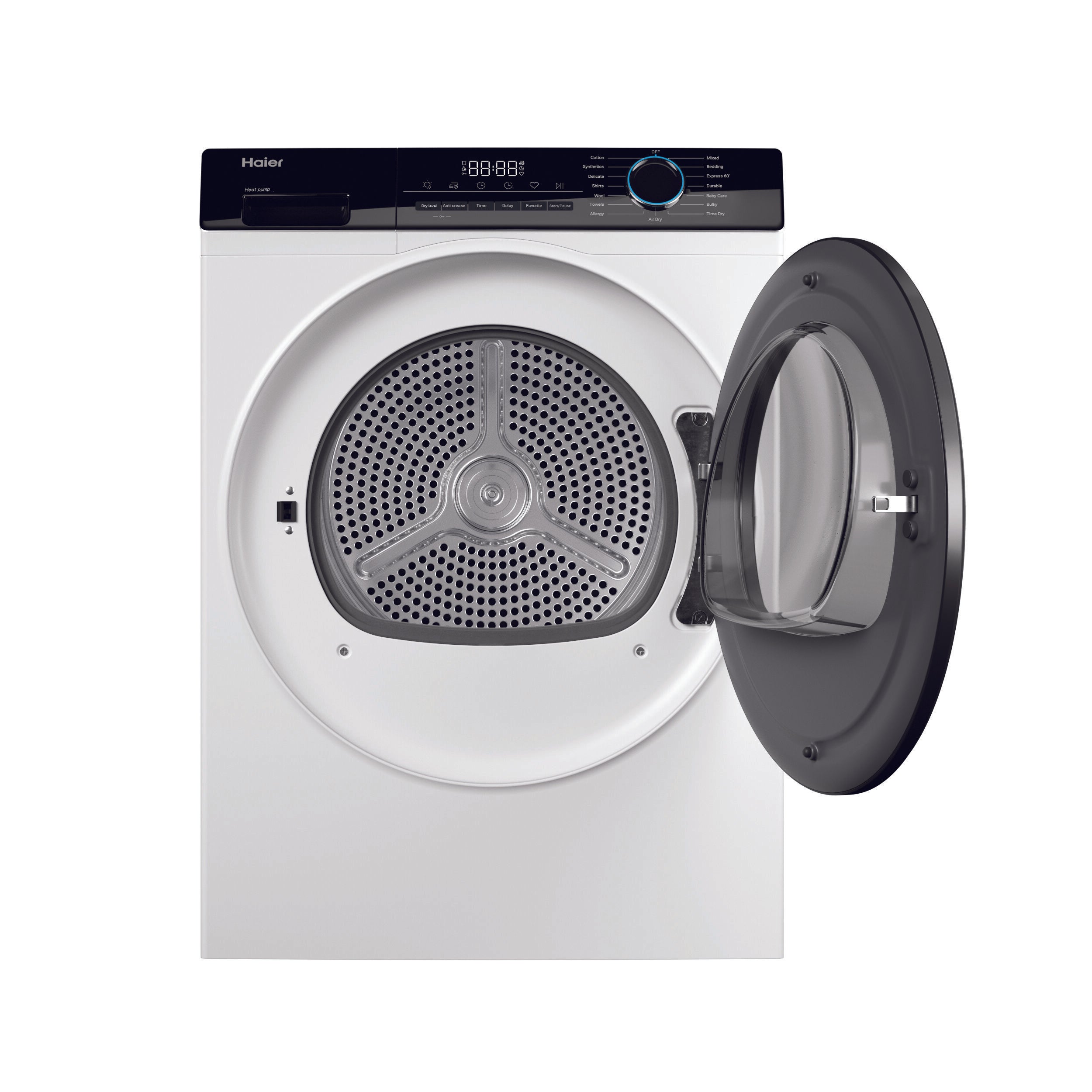Haier 300 Series 8kg Heat Pump Dryer HDHP80AW1 - Energy Efficient Laundry Solution for Home & Apartment Use