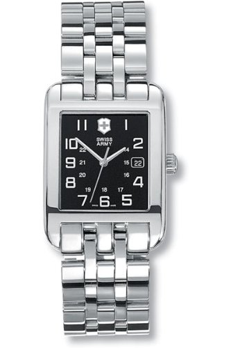 Victorinox Swiss Army Men's Alliance Watch #24021 - Stainless Steel Chronograph with Date, Water Resistant for Outdoor & Business Use