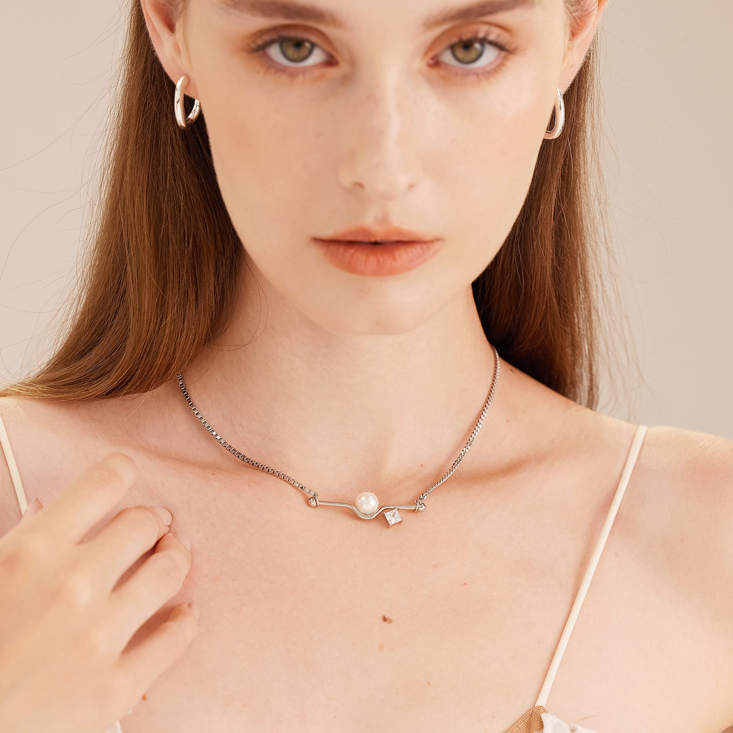 Elegant C.Paravano Necklaces for Women - Gold/Silver Chain Pendant Necklace Jewelry | Perfect for Gifts, Parties & Everyday Wear