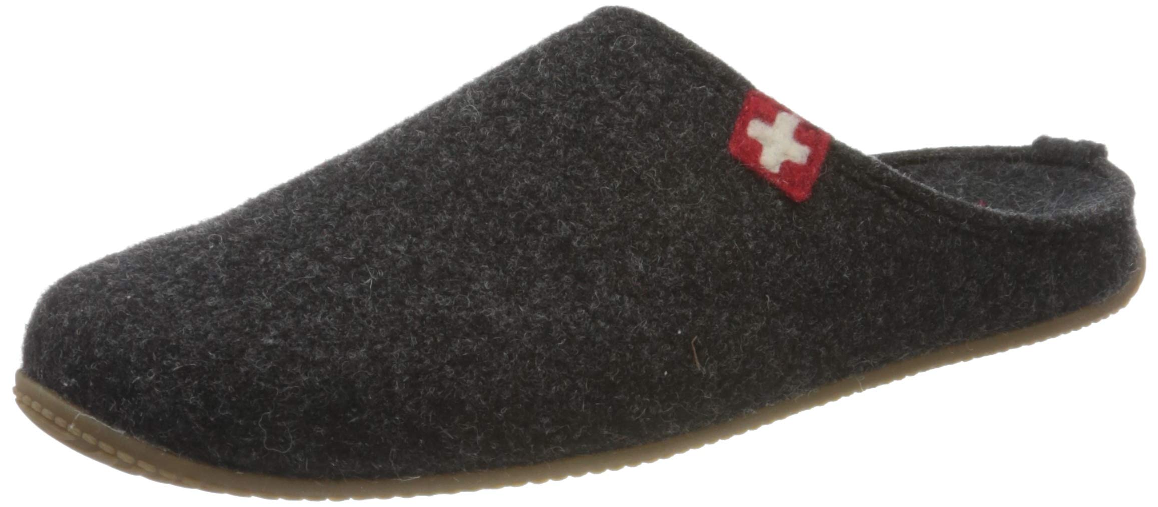 Living Kitzbühel Men's Open Back Slippers - Size 6.5 US - Comfortable House Shoes for Indoor & Outdoor Use