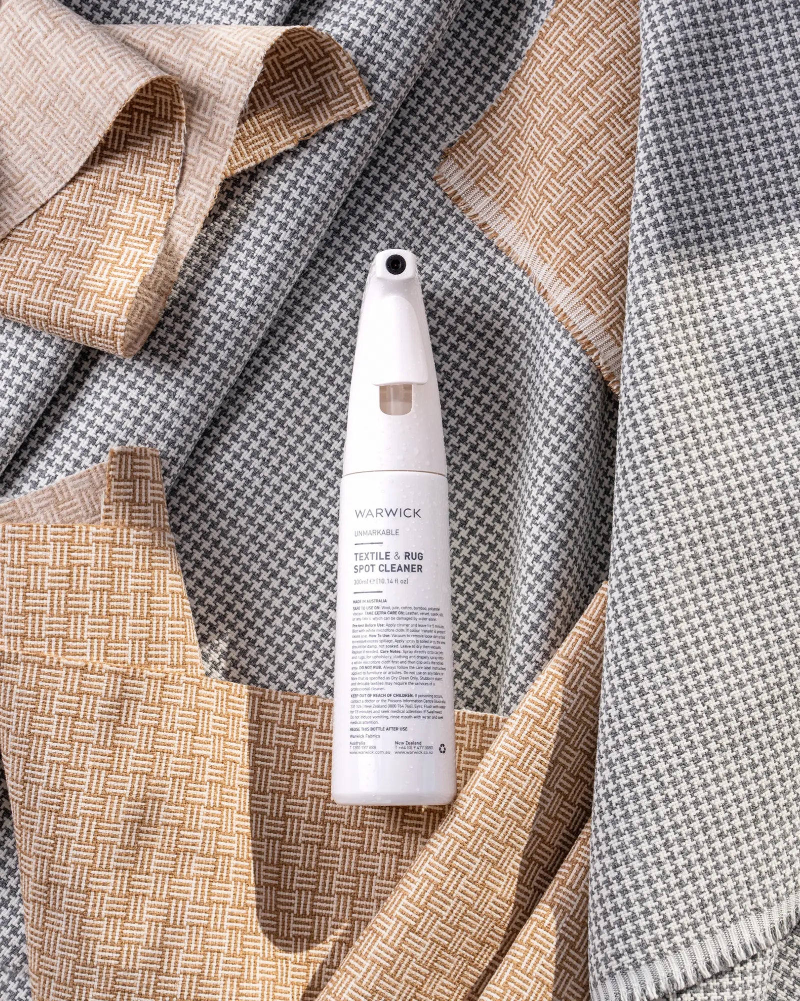 Best Unmarkable Textile & Rug Spot Cleaner - Safe for All Fabrics, Stain Remover for Carpets, Upholstery & Clothing - Perfect for Home, Office & Pet Stains
