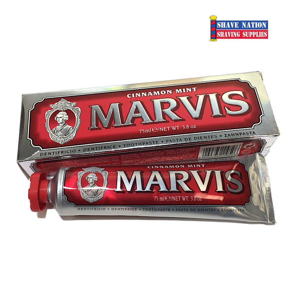 Marvis Cinnamon Mint Toothpaste for Fresh Breath & Oral Care - Perfect for Travel, Home & Daily Use
