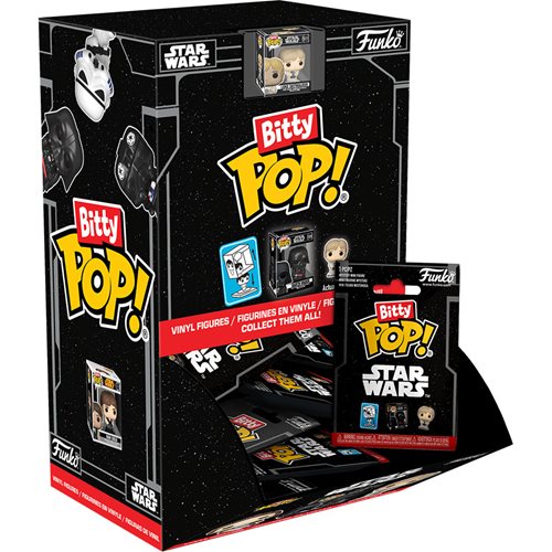 Star Wars Bitty Pop! Blind Box Collectible Vinyl Figure - Fun Desk Decor & Gift for Fans (1 Pack)