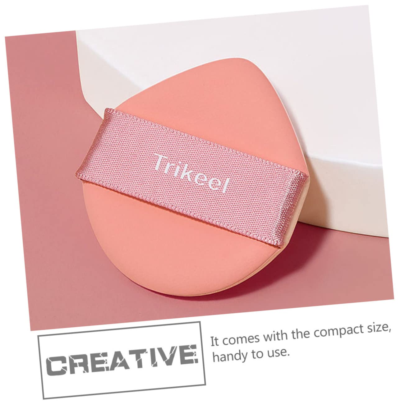 Beavorty 6 Pcs Makeup Sponge Set - Wet/Dry Powder Puff for Foundation & Loose Powder | Travel & Daily Use