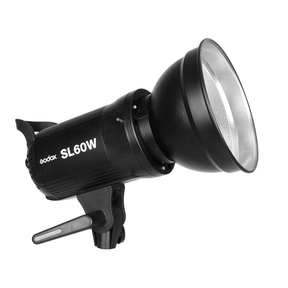 GODOX SL-60W 5600K LED Video Light Kit with Softbox, Light Stand & Honeycomb Grid - 60x60cm Studio Lighting for Photography, YouTube Videos, Live Streaming (2-Pack)
