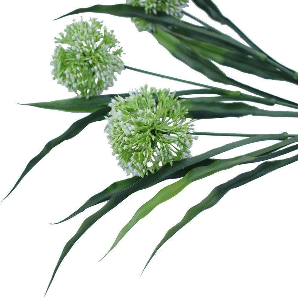 Artificial White Hydrangea Flower Stem - 35cm Realistic Fake Flowers for Home Decor, Wedding Centerpieces & DIY Floral Arrangements