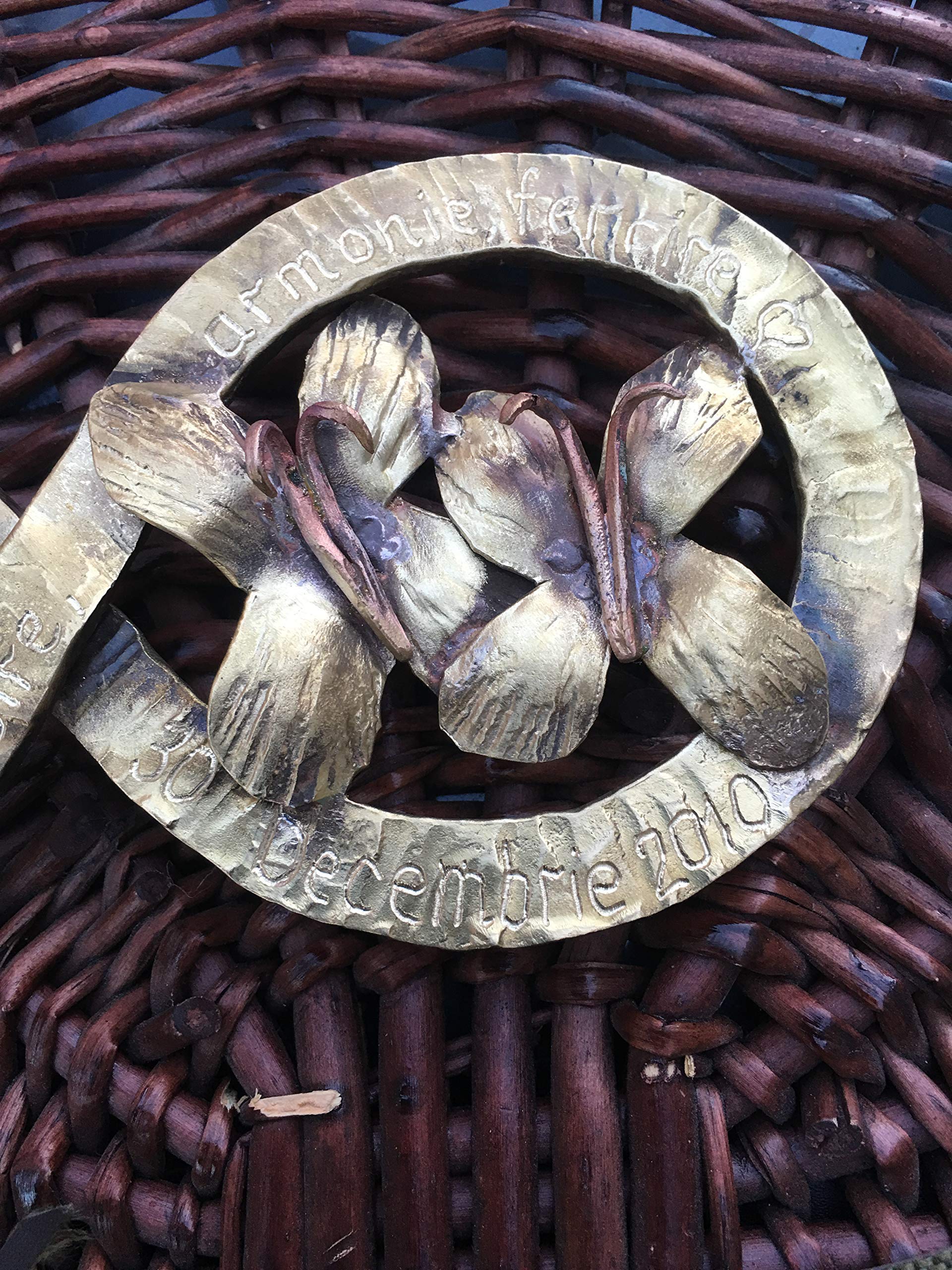 Elegant Bronze Infinity Sign - Unique Bronze Gift for Her, 19th & 8th Anniversary Present - Romantic Home Decor for Couples & Special Occasions