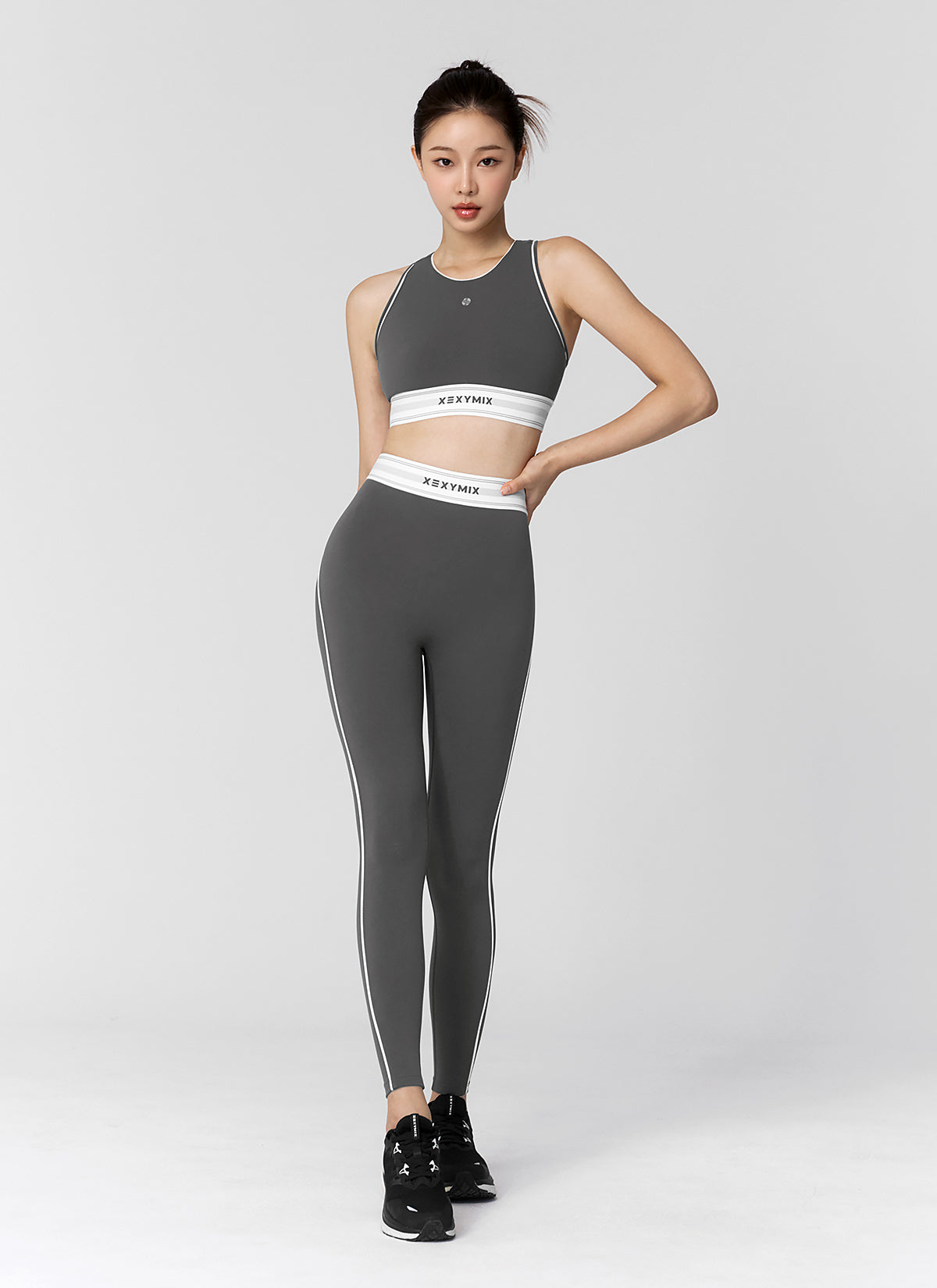 Black Label 360N Active Fit Leggings - High Waist Yoga Pants for Women, Tummy Control Workout Leggings - Perfect for Running, Gym, Yoga & Lounge Wear