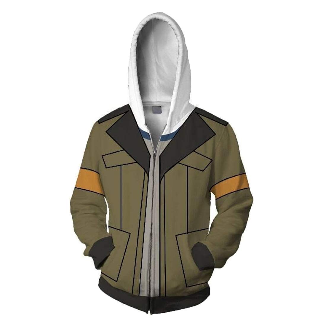 QYIFIRST Unisex Anime 3D Print Hooded Pullover Sweatshirt | Trendy Graphic Hoodie for Men & Women | Perfect for Cosplay, Anime Conventions & Casual Wear