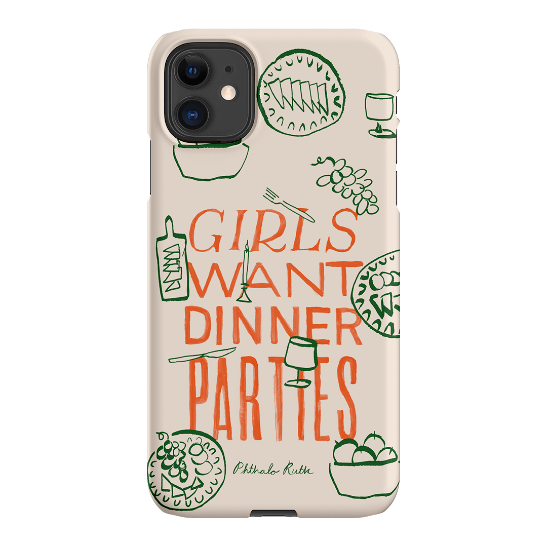 Stylish & Durable Dinner Party Phone Case - Trendy Protective Cover for iPhone & Android - Perfect for Parties, Events & Social Gatherings
