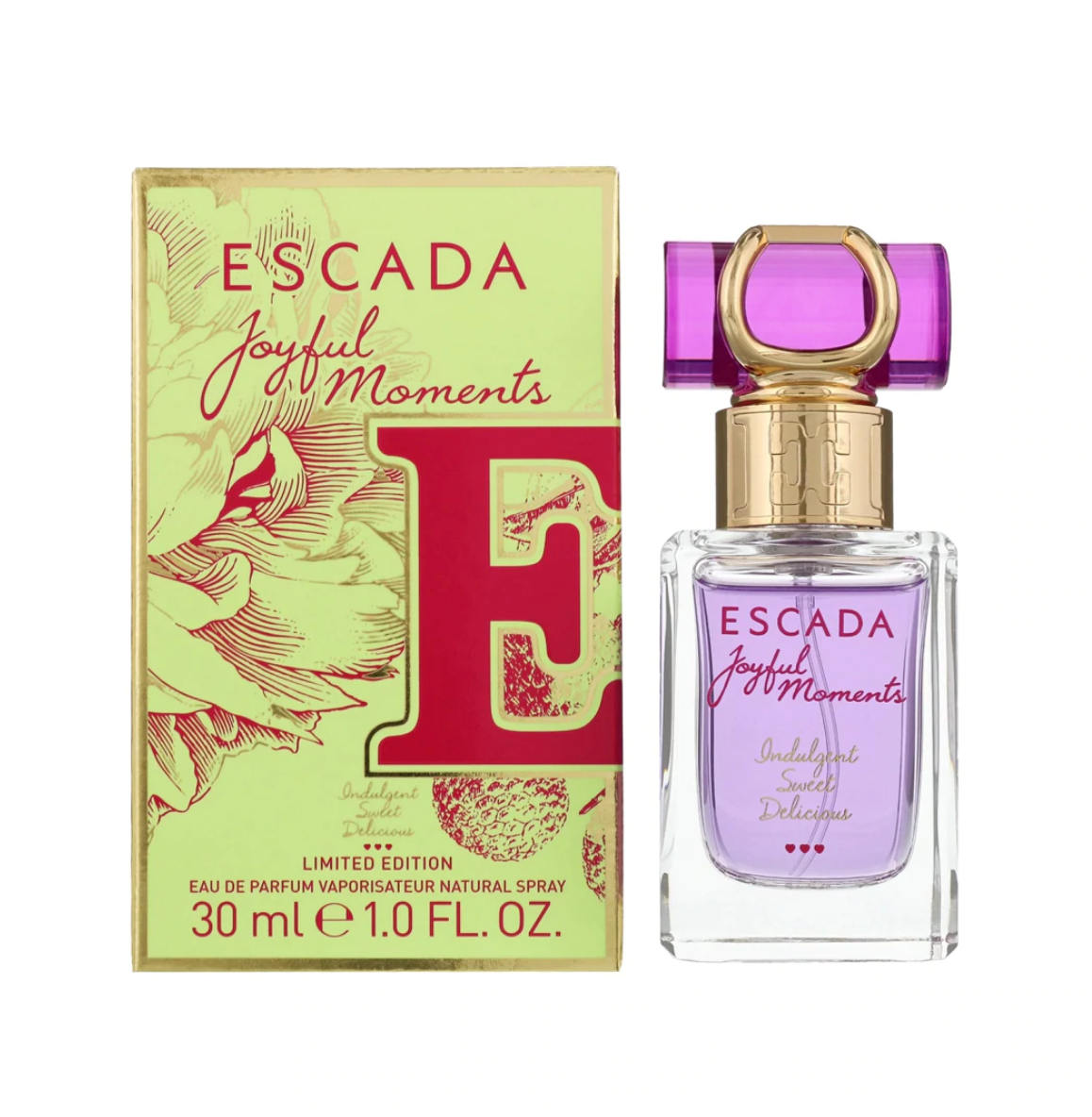 Escada Joyful Moments Limited Edition 50ML Eau de Parfum Spray for Women - Perfect for Date Nights & Special Occasions