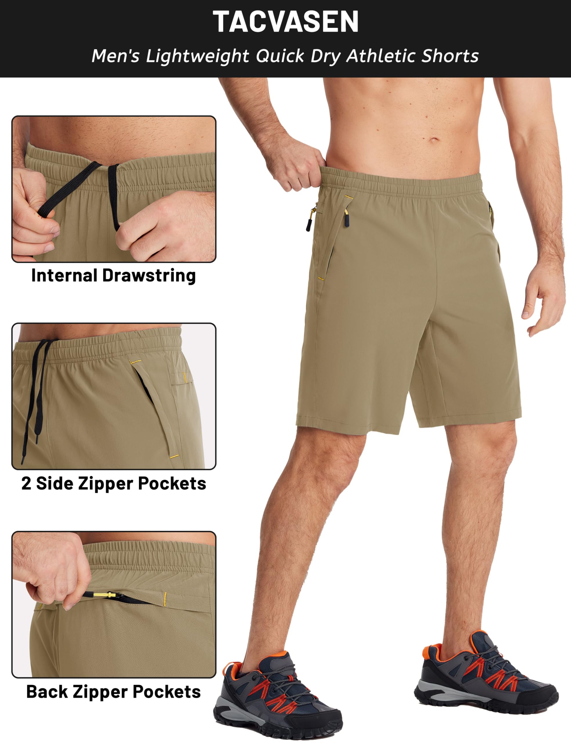 TACVASEN Men's 9