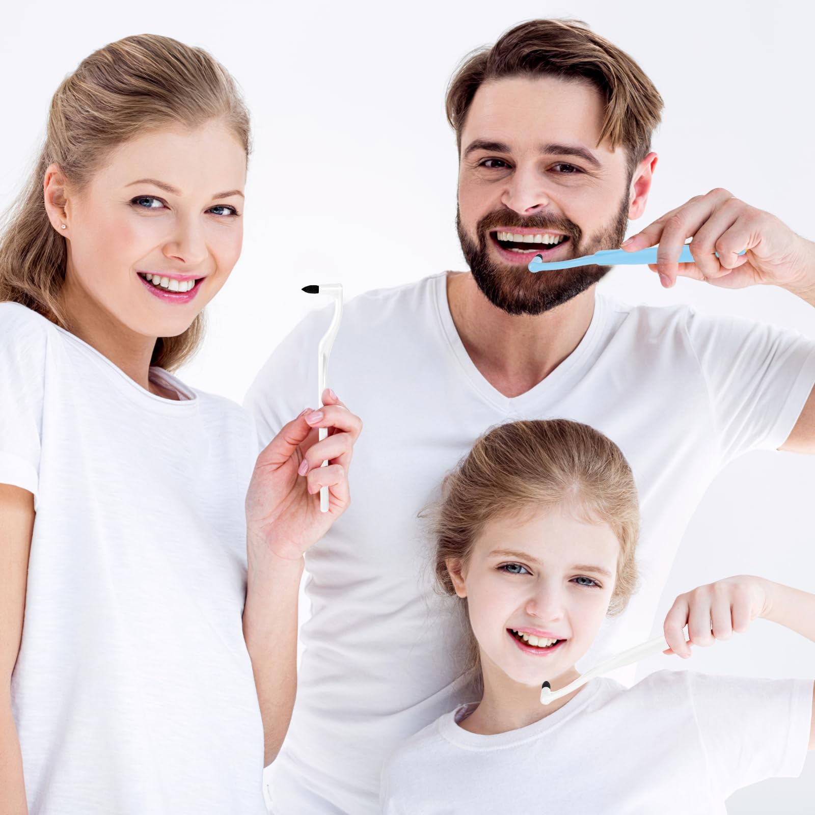 Professional Sibba Tooth Stain Eraser Kit - 8Pcs Dental Stain Remover Tools with Tartar Scraper & Brush for Teeth Whitening & Oral Care | Perfect for Home Dental Hygiene & Travel