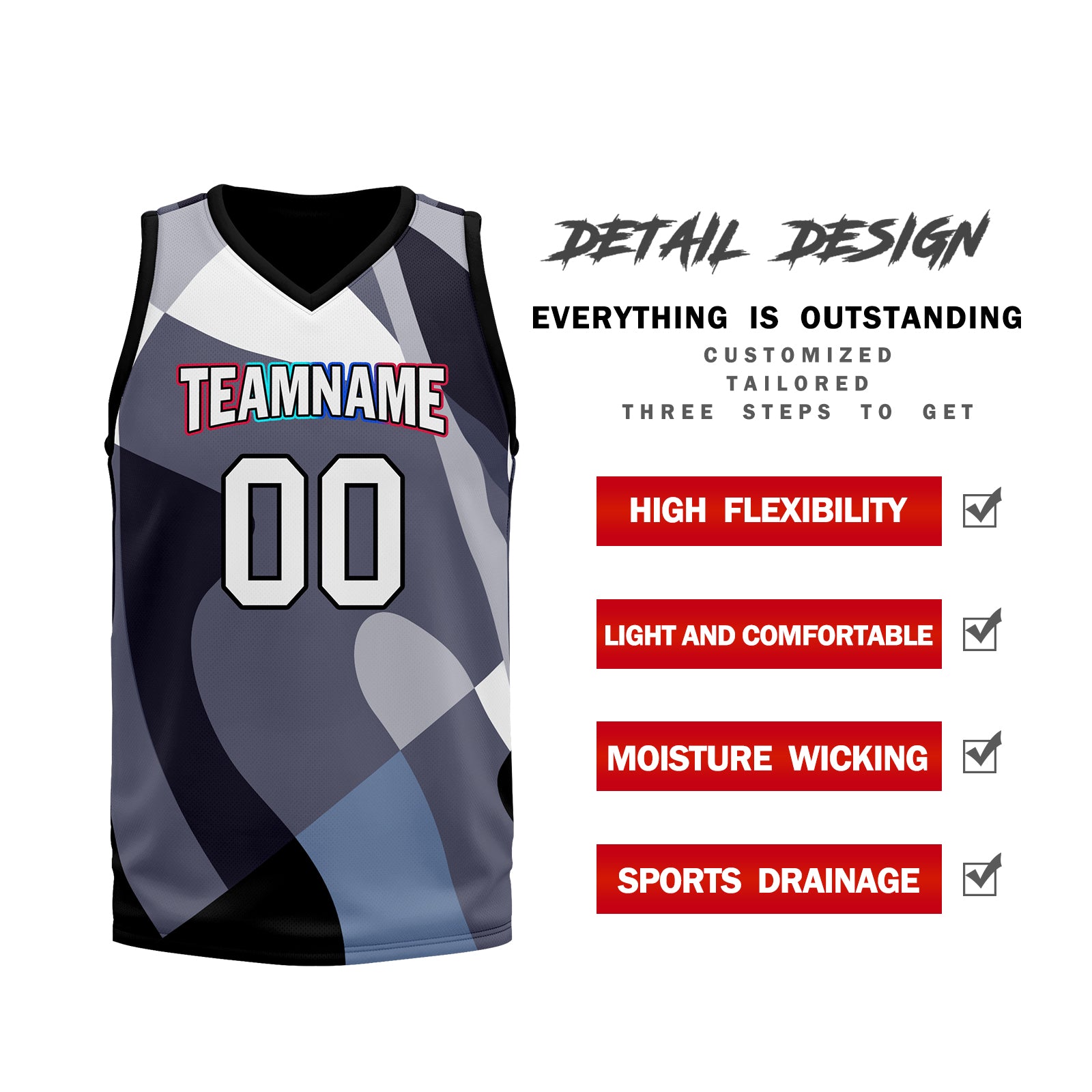 Custom Cyan Blue Camouflage City Edition Basketball Jersey - Personalized Sports Uniform BBJ01 D06101 for Team Games, Streetwear & Fan Collections