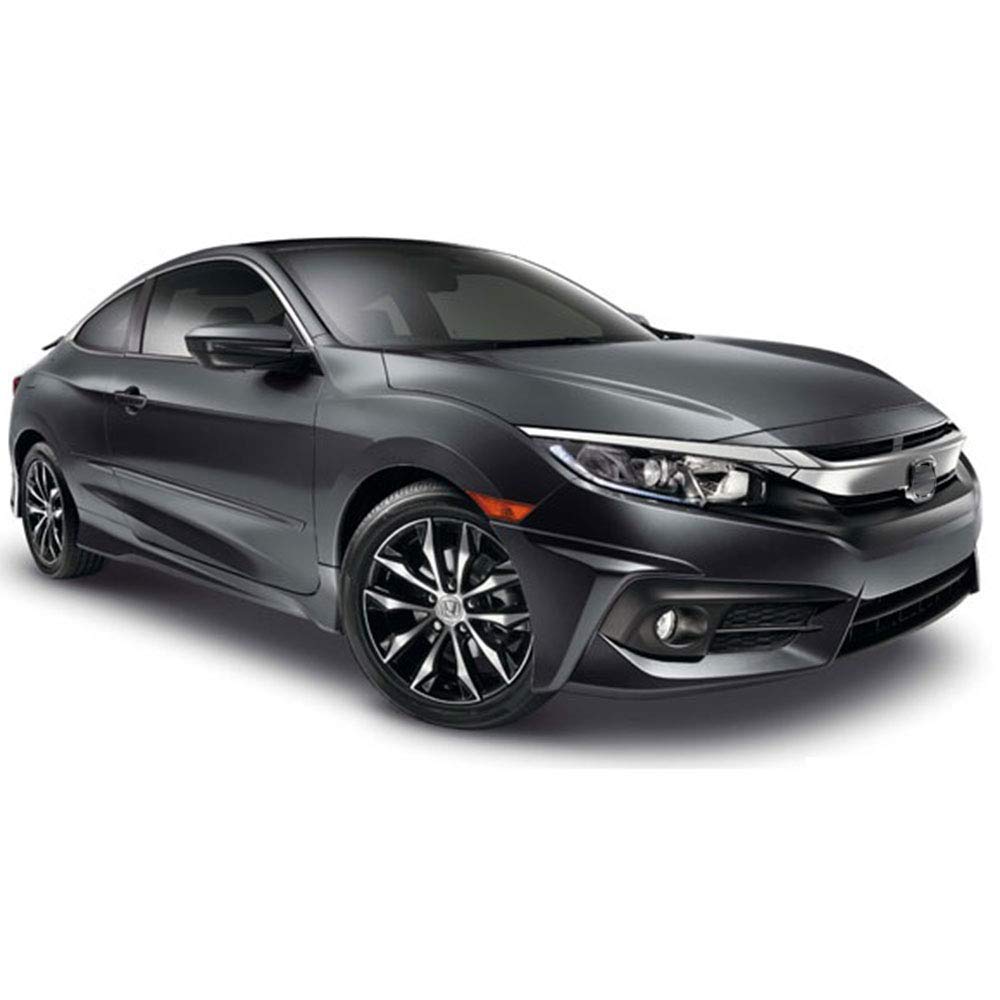 FREEMOTOR802 Side Skirts for 2016-2020 Honda Civic Coupe | HFP Style Unpainted Black PU Rocker Panels | Perfect for Car Customization & Body Kit Upgrades