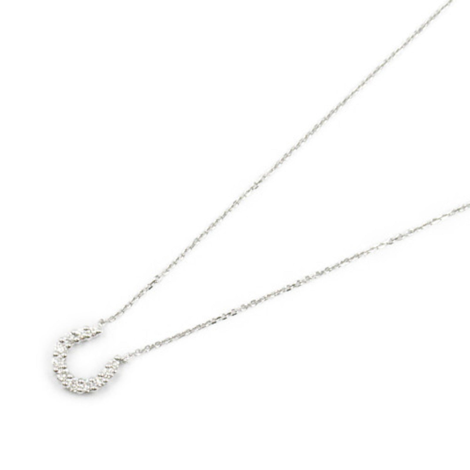 4℃ Diamond Necklace 18K White Gold for Women - Elegant Pendant Jewelry Gift for Anniversary, Wedding & Special Occasions