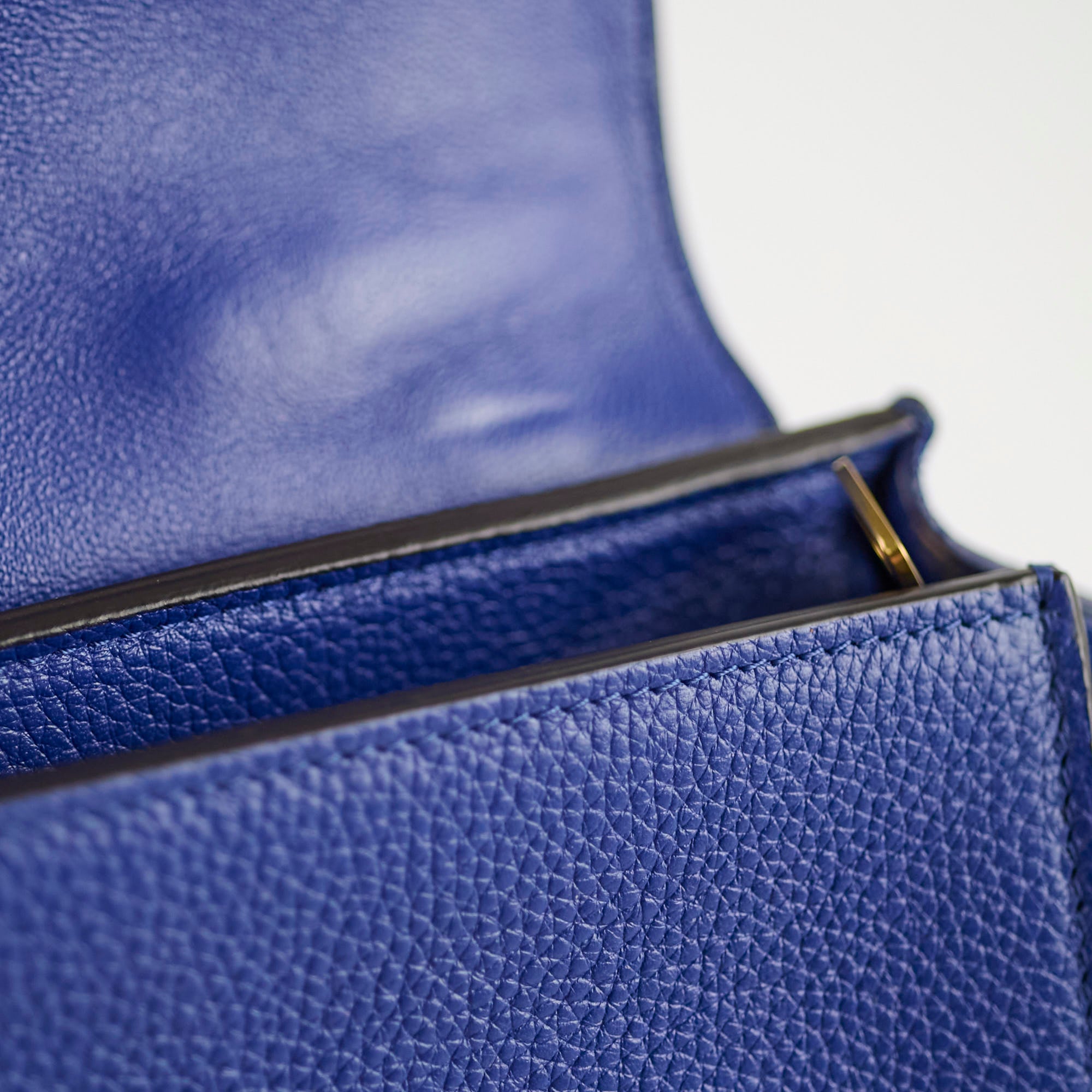 Celine Small Trapeze Bag in Blue | Premium Leather Crossbody Handbag for Women | Perfect for Work, Travel & Everyday Use
