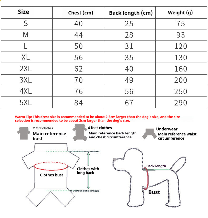 Large Dog Ski Suit with Matching Color Down Jacket - Winter Pet Apparel for Cold Weather Outdoor Adventures