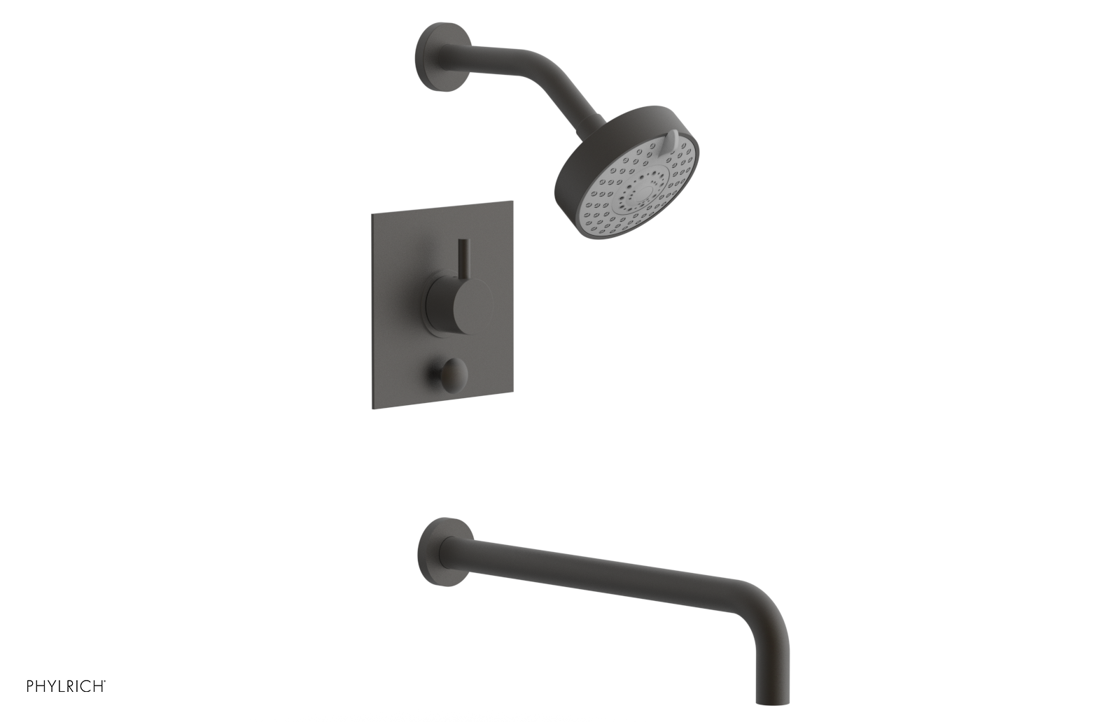BASIC II 14 Pressure Balance Tub and Shower Faucet Set 230S 29 14 - Perfect for Modern Bathroom Renovations & Spa-Like Shower Experience