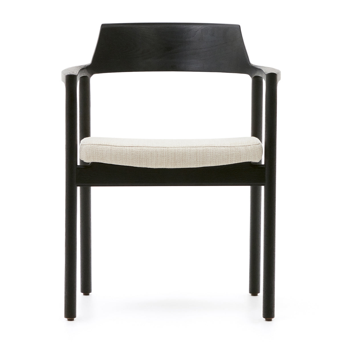Alocs Modern Dining Chairs Set of 4 - Sturdy Metal Frame & Comfortable Cushion - Perfect for Kitchen, Dining Room, Restaurant & Outdoor Patio Furniture
