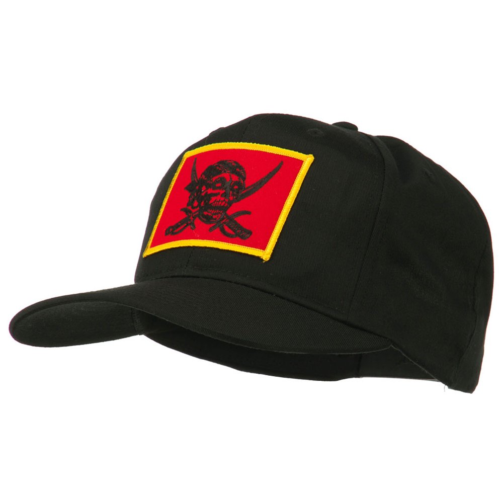 Pirate Skull & Crossbones Embroidered Baseball Cap - Adjustable Snapback Hat for Men & Women - Perfect for Halloween, Costume Parties & Pirate Themed Events